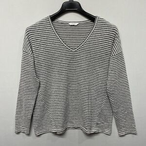 Lucky Brand Women Long Sleeve Pullover Sweater Top Size Small Stripes B339 -20